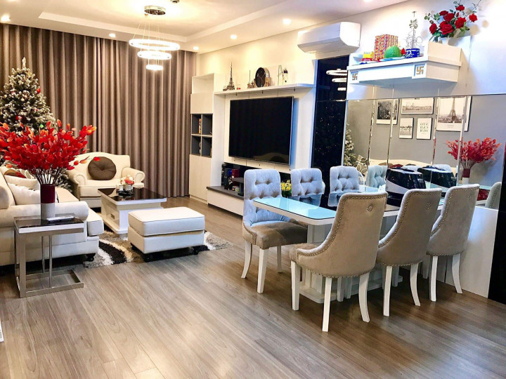 Bán căn hộ 3PN 127m2 tại chung cư Hà Đô Park View - Cầu Giấy, Full nội thất cao cấp, giá chỉ 7.x tỷ